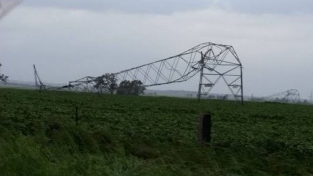 A mini tornado led to a state-wide electricity blackout in South Australia last September.