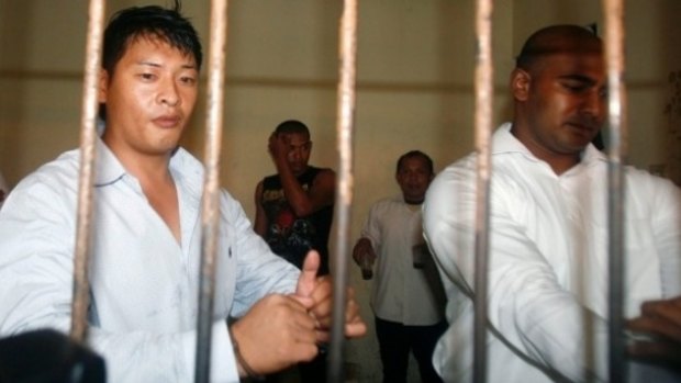 Awaiting execution: Australians Andrew Chan and Myuran Sukumaran.