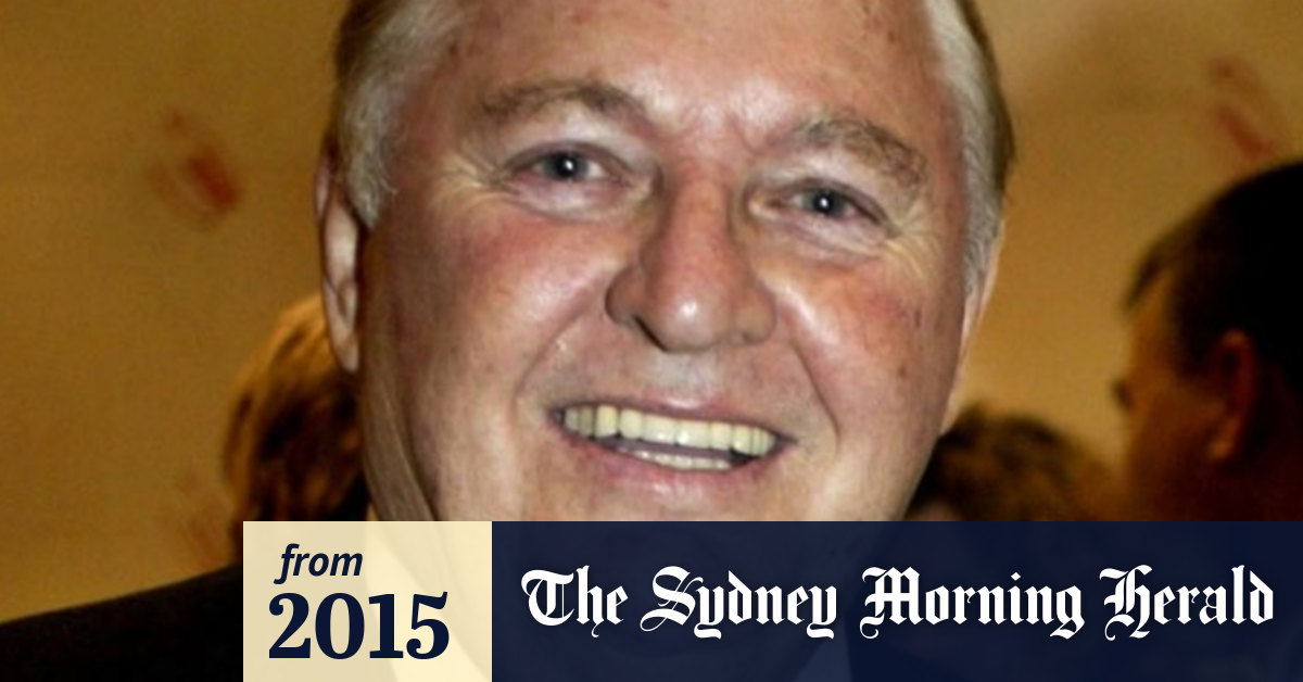 Alan Bond Dead Paul Barry S Account Of A Man Who Tricked Australia