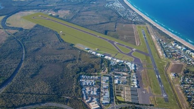 The proposed Sunshine Coast Airport expansion.