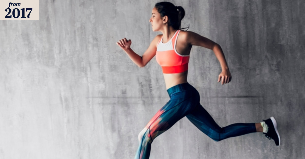 What effect does long-distance running have on your heart?