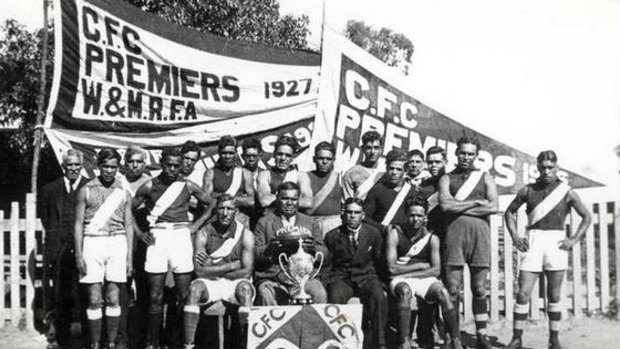 Cummeragunja football premiers, circa 1927.