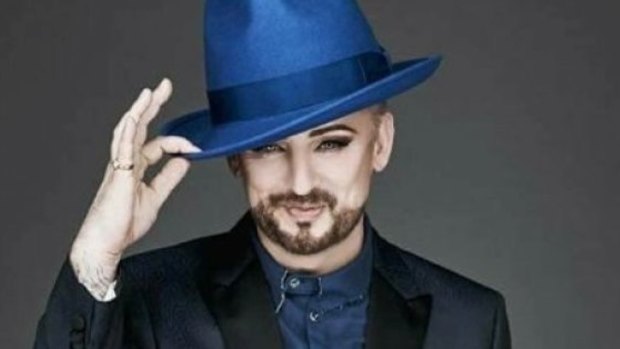 Boy George today: "If I talked about wanting to work in fashion or music or whatever they just laughed."