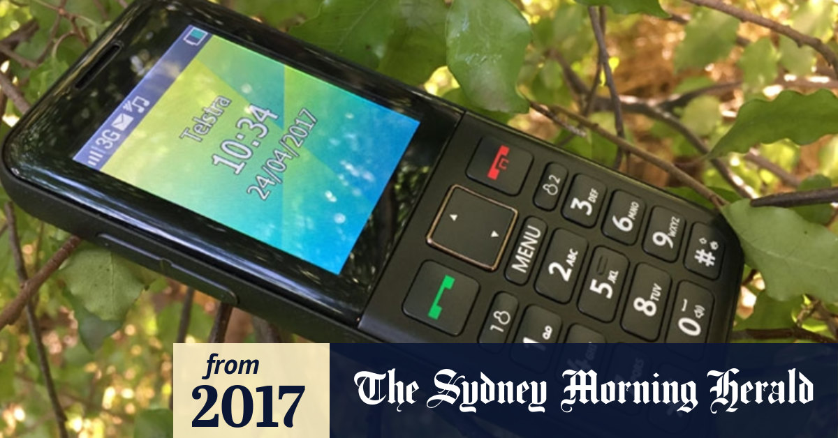 Hands On Telstra Easycall 4 Mobile Phone