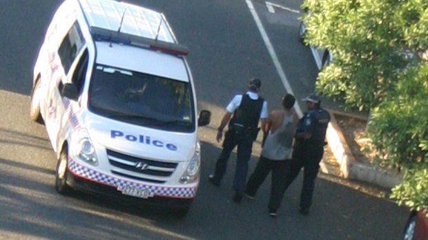 A man is arrested in Bowen Hills after an eight-hour stand-off with police.