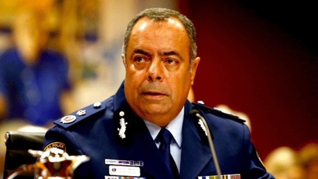 Deputy Police Commissioner Nick Kaldas at the parliamentary inquiry.