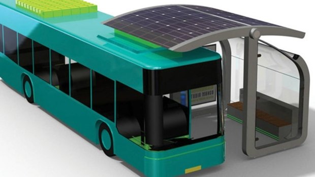 Greens Brisbane lord mayoral candidate Ben Pennings wants to introduce a 200-strong fleet of solar-powered buses.