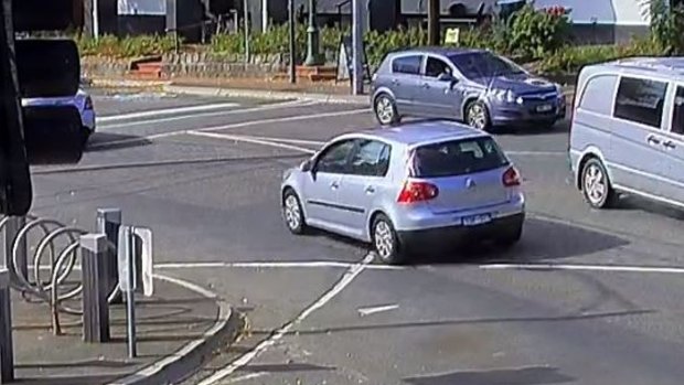 CCTV captured this  image of Tej Chitnis' car on the Maroondah Highway, Healesville, on the day he disappeared from his home in Burwood.