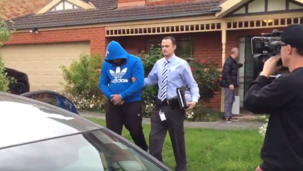 Four people have been arrested in bikie raids in Melbourne's south-east.