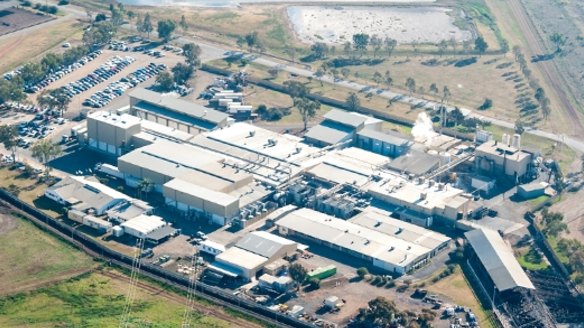 A JBS abattoir near Toowoomba, Queensland.