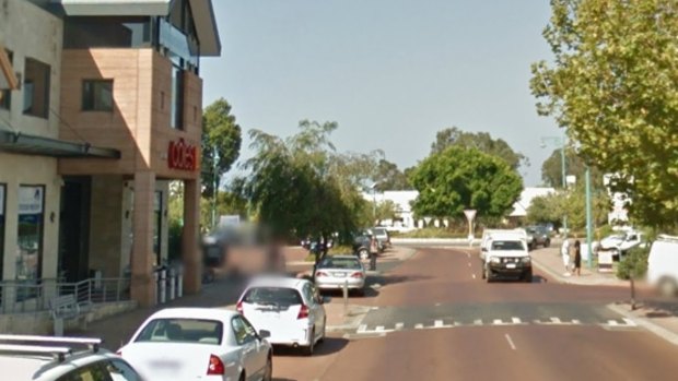 The incident happened along Dunn Bay Road, in the heart of Dunsborough.