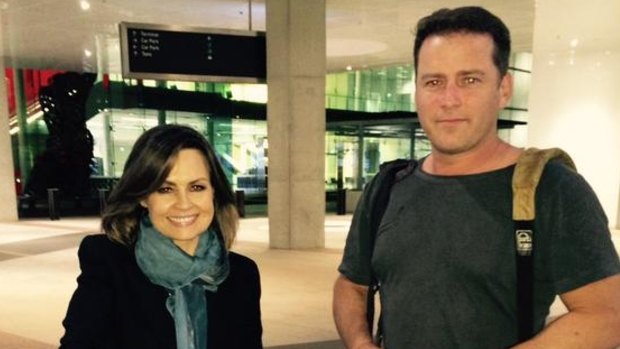 Today hosts Lisa Wilkinson and Karl Stefanovic arrive in Canberra late Monday.