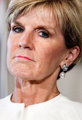 Julie Bishop told colleagues she wouldn't challenge for the leadership.