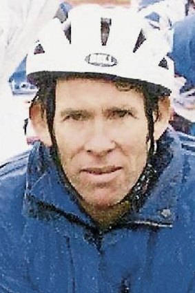 Cyclist Hans Battaerd.