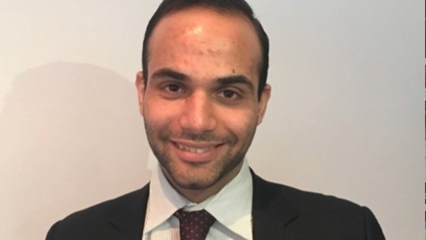 George Papadopoulos, a former foreign policy adviser to Trump, was dismissed as a low-ranking volunteer after he pleaded guilty to lying to the FBI.