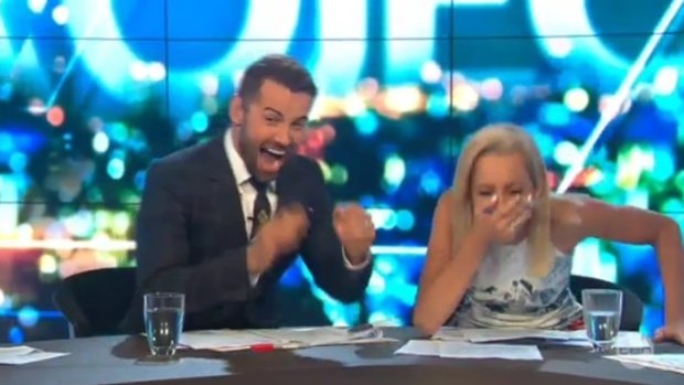 Carrie Bickmore was left mortified after the gaffe Daniel MacPherson later dubbed "breastgate".