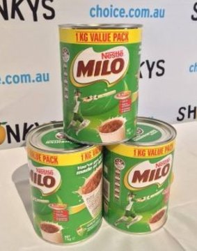 Milo was a winner at Choice's Shonky Awards in 2016.