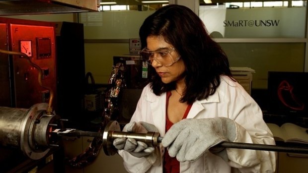 Australian Research Council laureate fellow Professor Veena Sahajwalla  remains in the minority as a woman in science.