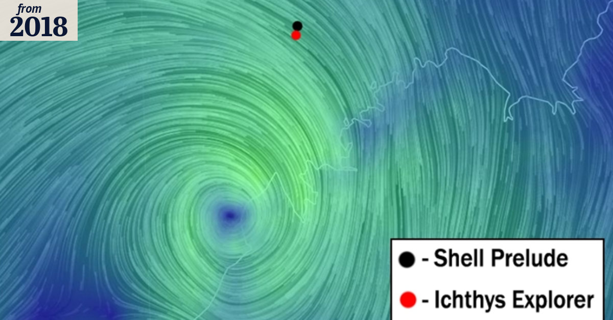 Offshore workers left on rigs as Cyclone Joyce bears down