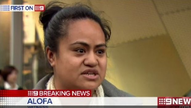 Witness Alofa: ''People were running and screaming.''