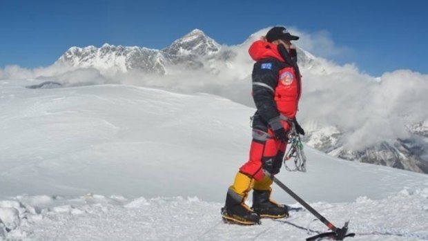 Alyssa Azar reached the summit of Mount Everest in May. 