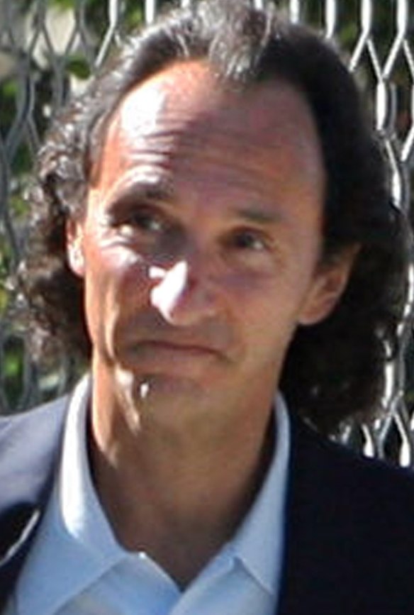 Former HIH director Rodney Adler leaving St Helliers minimum security prison in Muswellbrook.