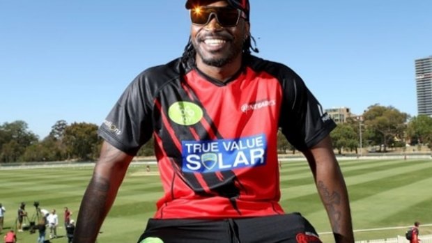 West Indies power-hitter Chris Gayle has been fined $10,000.