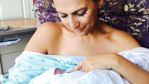 Sally Obermeder welcomed her second daughter, Elyssa, via surrogacy in December.