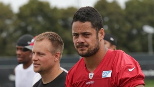 No Plan B: Jarryd Hayne has no Plan B after the Rio Olympics just yet.