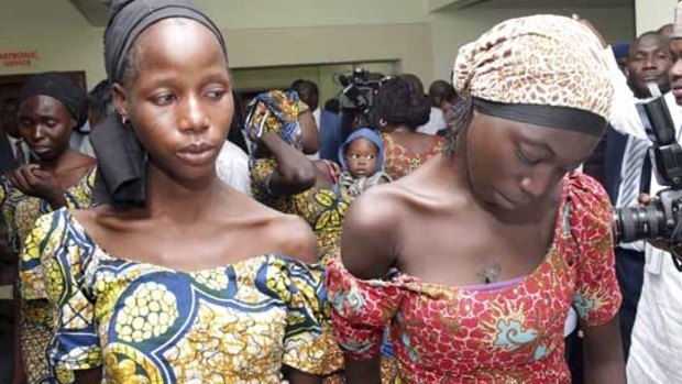 These Chibok school girls were among 21 released by Boko Haram in October 2016. Another 82 have reportedly been released. 