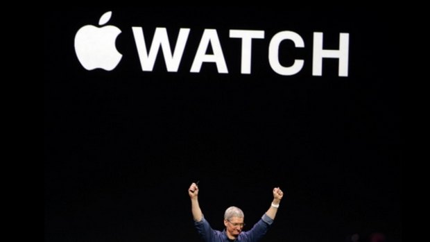 Watch this space: Apple chief executive Tim Cook.