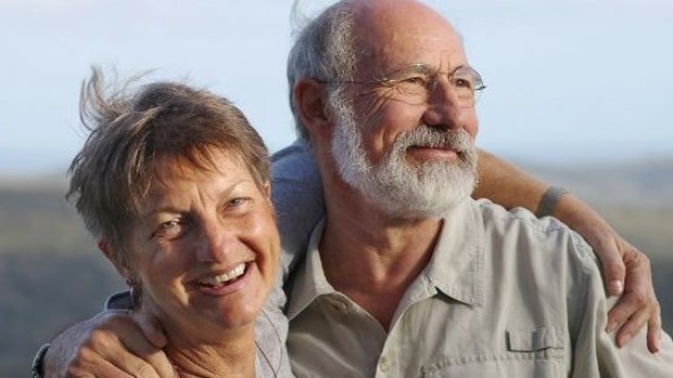 Killed in helicopter crash: Richard and Carolyn Green.