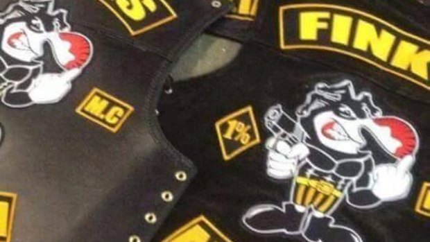 Jackets bearing the new Finks logo.