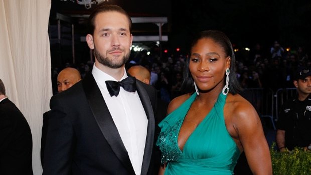 Reddit co-founder Alexis Ohanian with fiance Serena Williams.