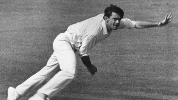 Australian spin bowler John Gleeson, 1970