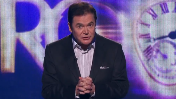 Who's laughing now? Daryl Somers, host of You're Back in the Room.