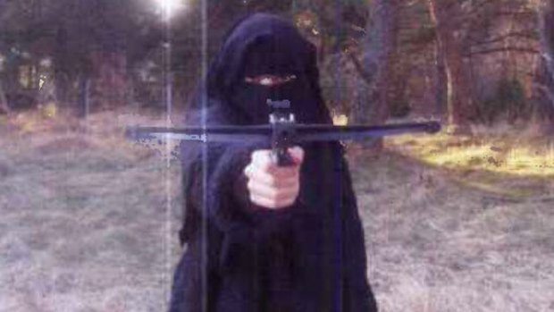 Hayat Boumeddiene, ex-wife of of Paris attack terrorist Amedy Coulibaly. She reportedly fled to Syria after the attack.
