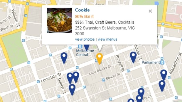 Popular foodie app Urbanspoon relies heavily on Google Maps.