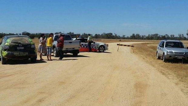 Grim discovery: two people were shot dead in Moama.