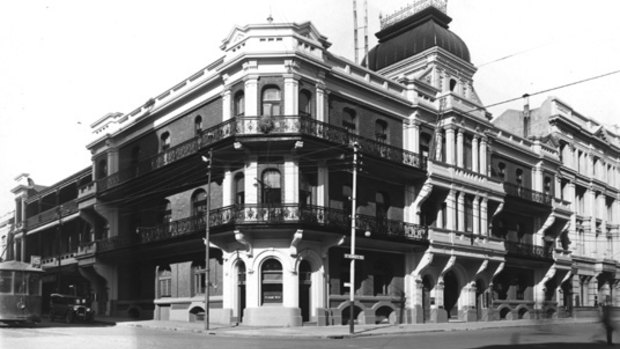 The Palace Hotel was completed in 1897  during WA's gold rush.