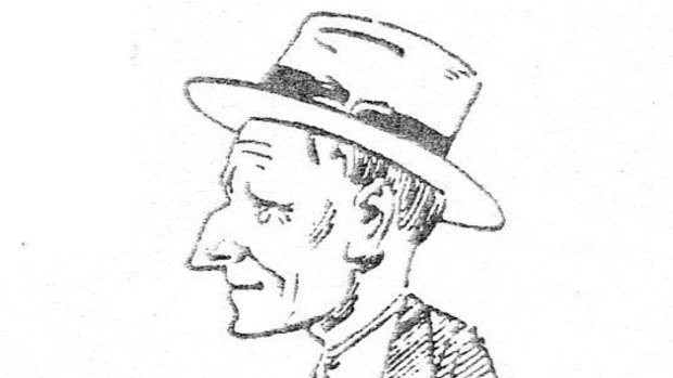 Caricature of Frank Clowry