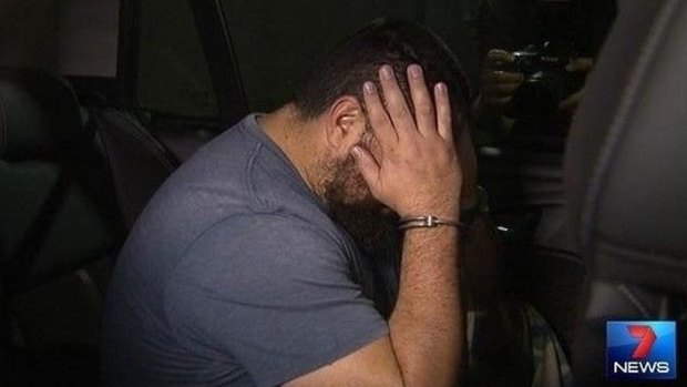 Omar Succarieh, pictured after his arrest in September 2014.