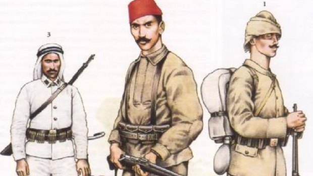 WW1 Turkish soldiers