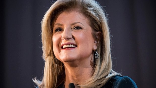 Intrigued: Arianna Huffington approached Wilkinson after she penned an article on 50 Shades of Grey.