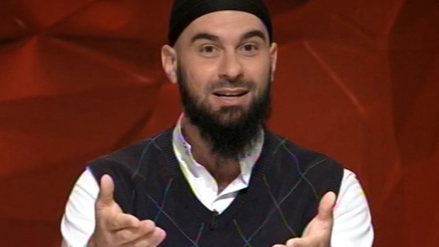 Abu Haleema has produced YouTube videos attacking moderate Sydney sheikh Wesam Charkawi.