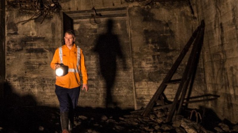 St James Tunnels The Set Of A Horror Movie 30 Metres Beneath Sydney