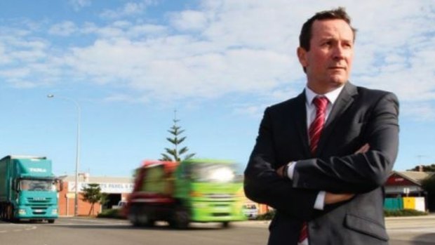 Mark McGowan will build a new road next to Lord Street to ease congestion. 