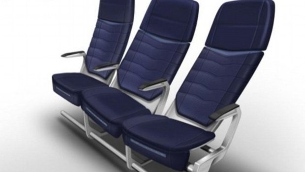 The new seat design 'twists' with the passengers' movements.