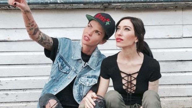 Ruby Rose and Jess Origliasso's relationship was rekindled on the set of 