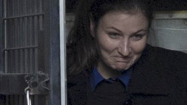 Harriet Wran after she was sentenced.